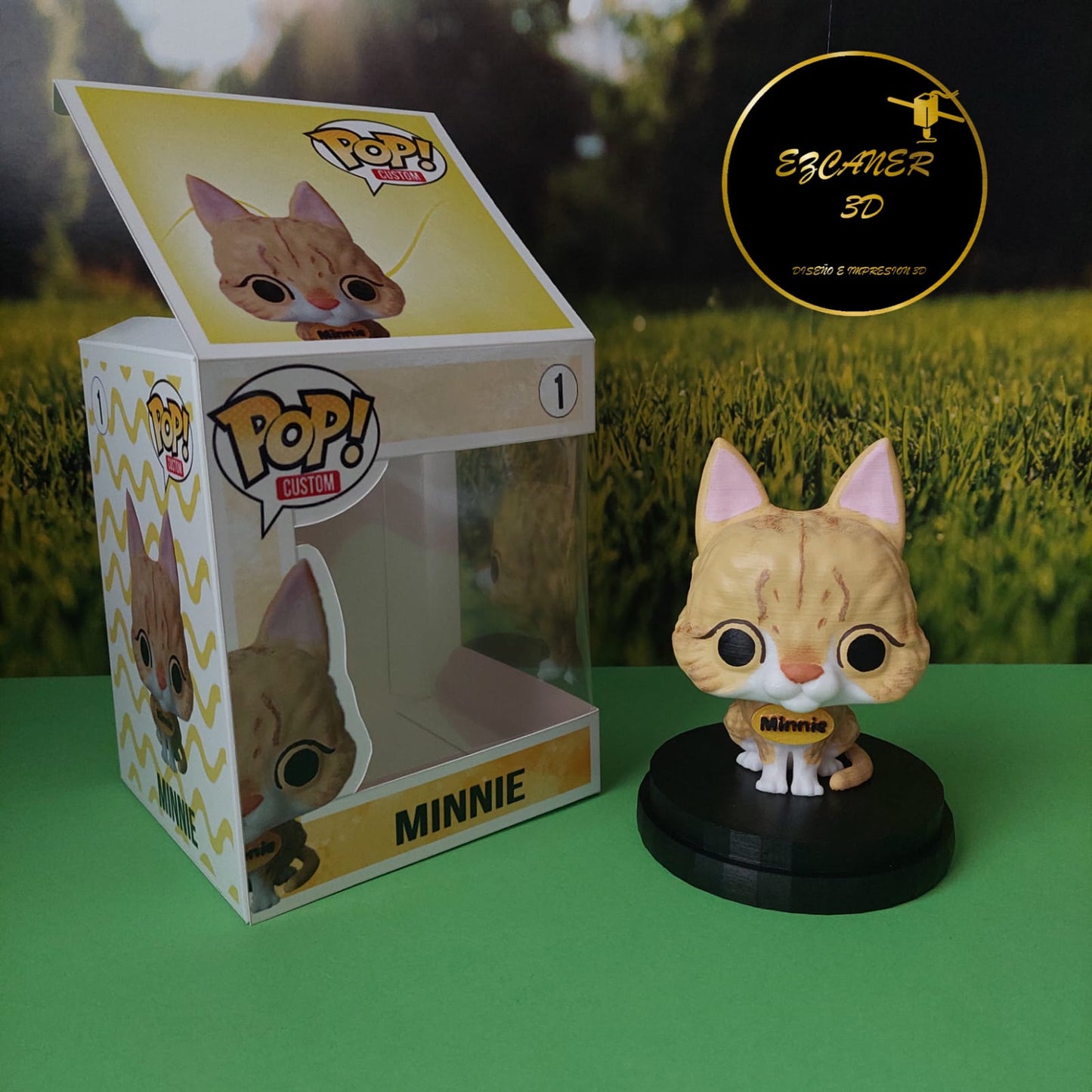 VersiónFunko de Mascota 10 cm de altura