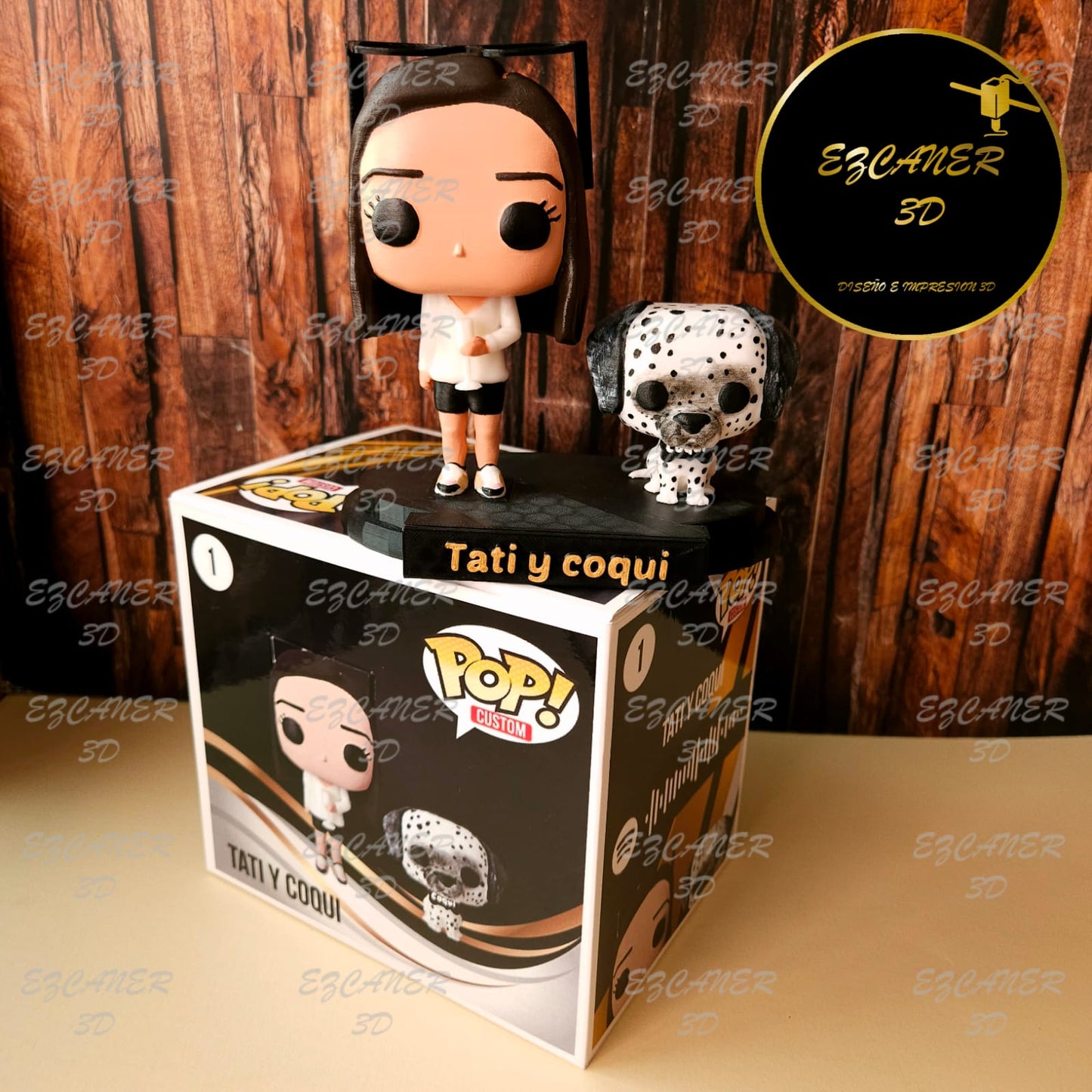 UnFunko básico/ sencillo, con 1 mascota