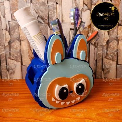 Portaobjetoslabubu AZUL
