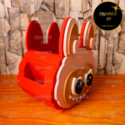 Portaobjetoslabubu ROJO