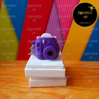 Llavero portafoto Morado Uva